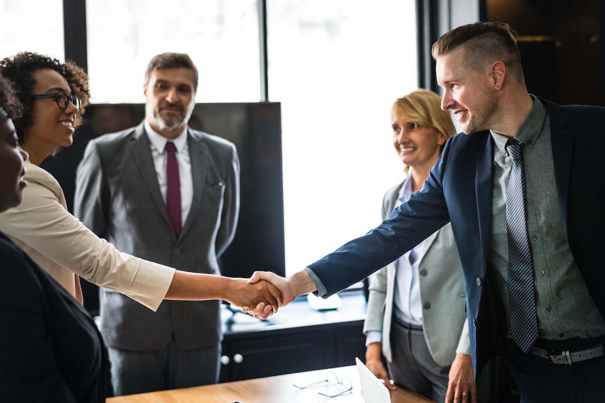 Shaking Hands Business People Unsplash