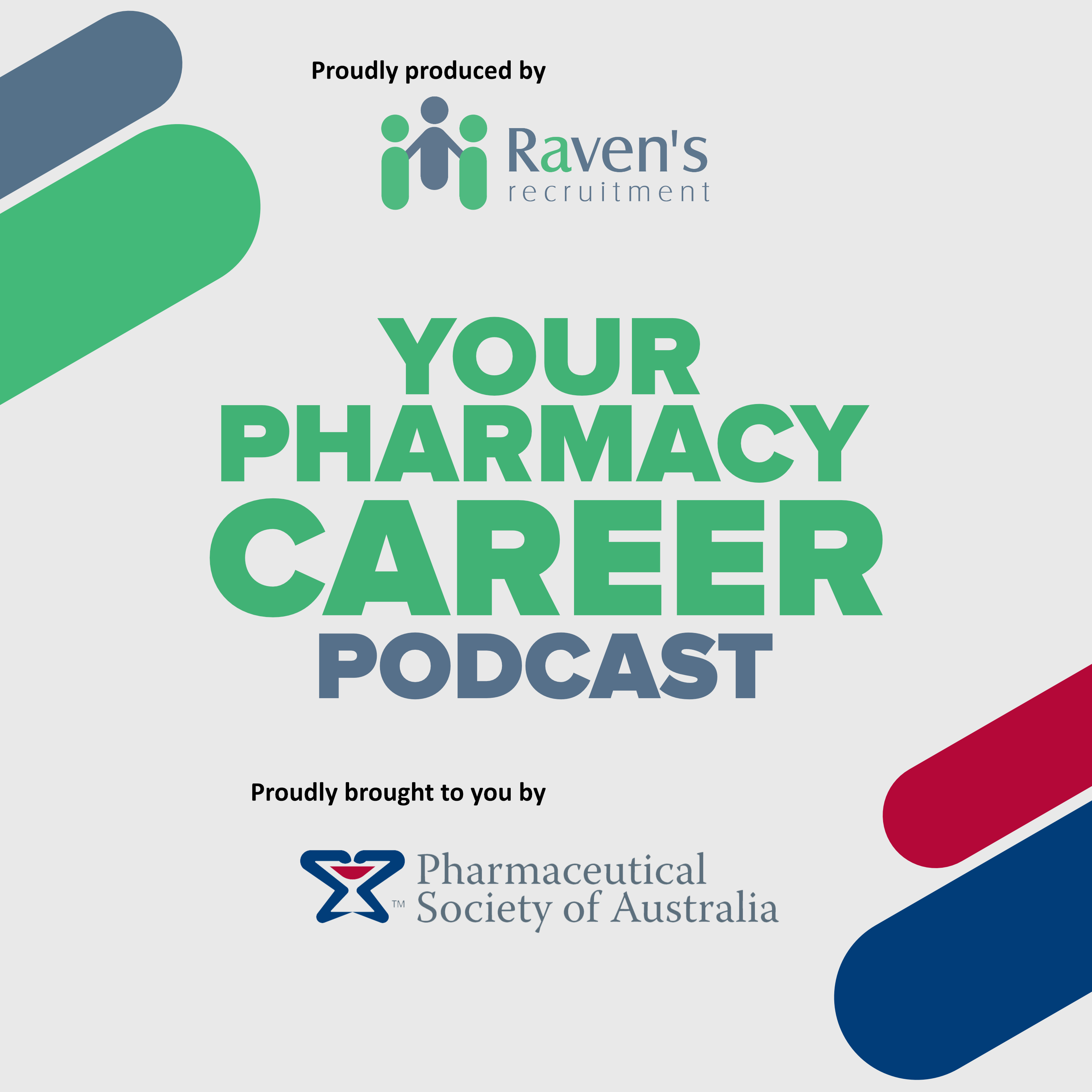 your pharmacy career podcast graphic
