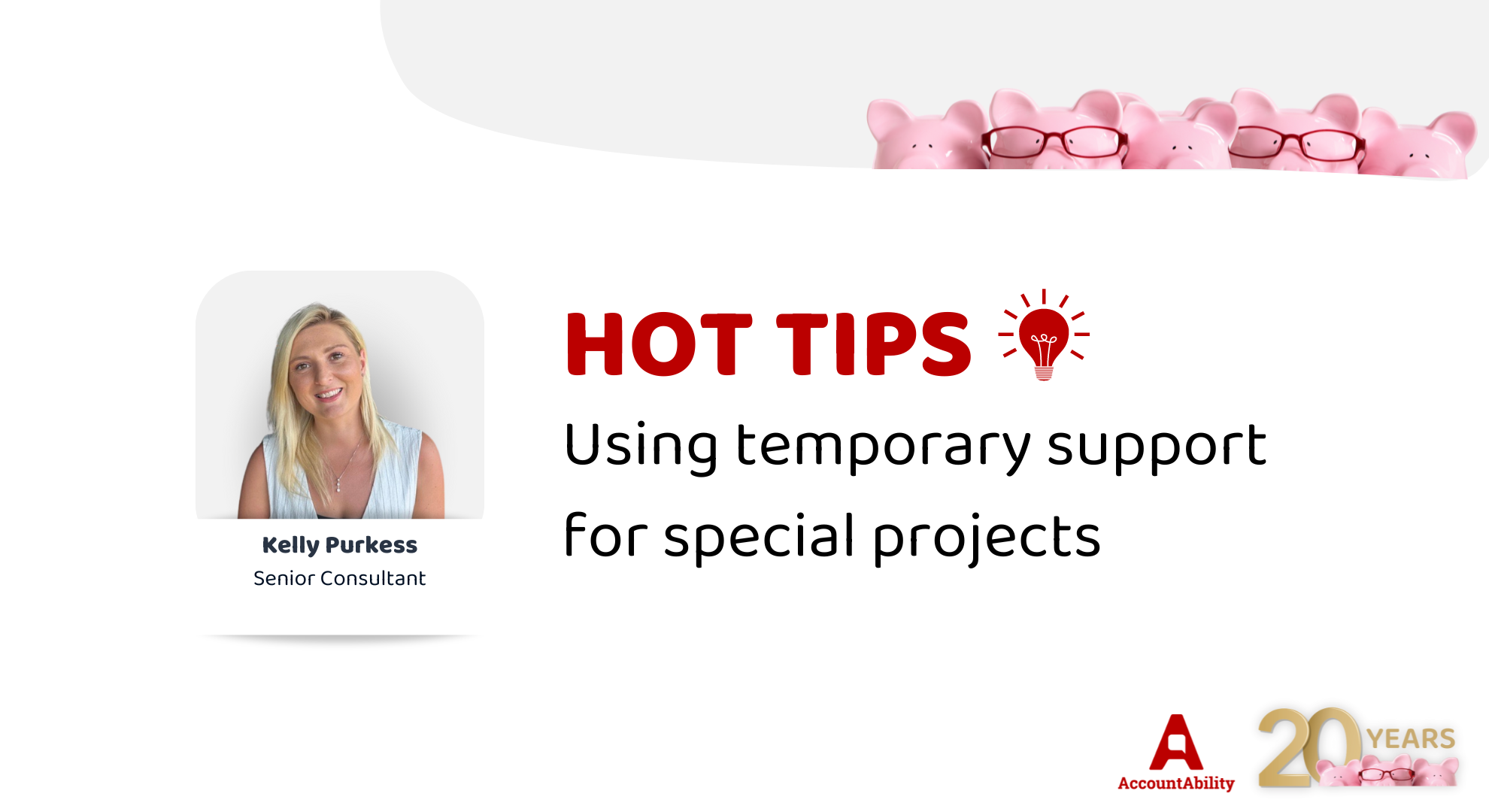 Using temporary support for special projects