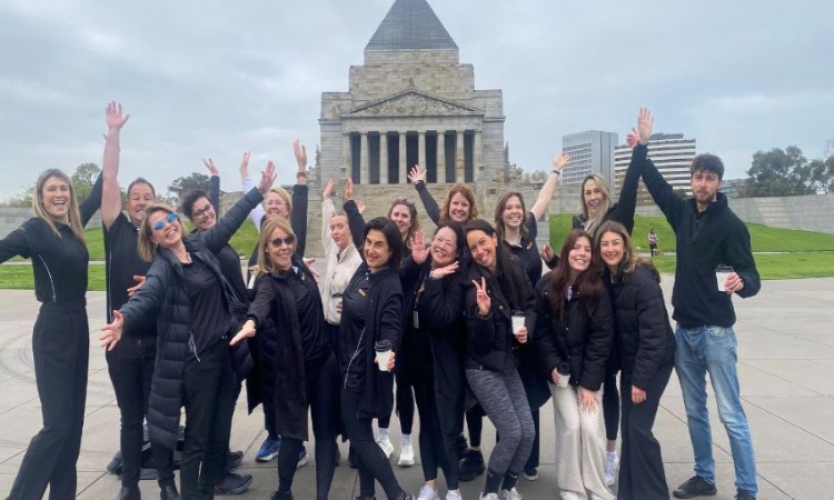 DFP Team at Shrine of Remembrance