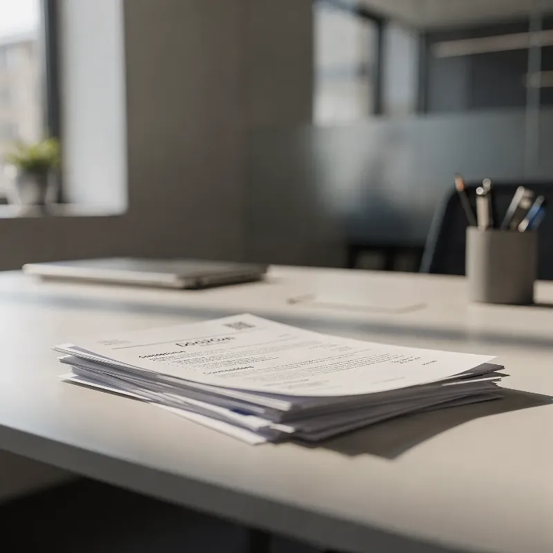 Shortlisted candidate profiles and hiring documents prepared for a MedTech search process