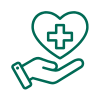 Mental Health First Aid icon.