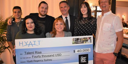 Talent RISE and Hyatt Hotels partnership