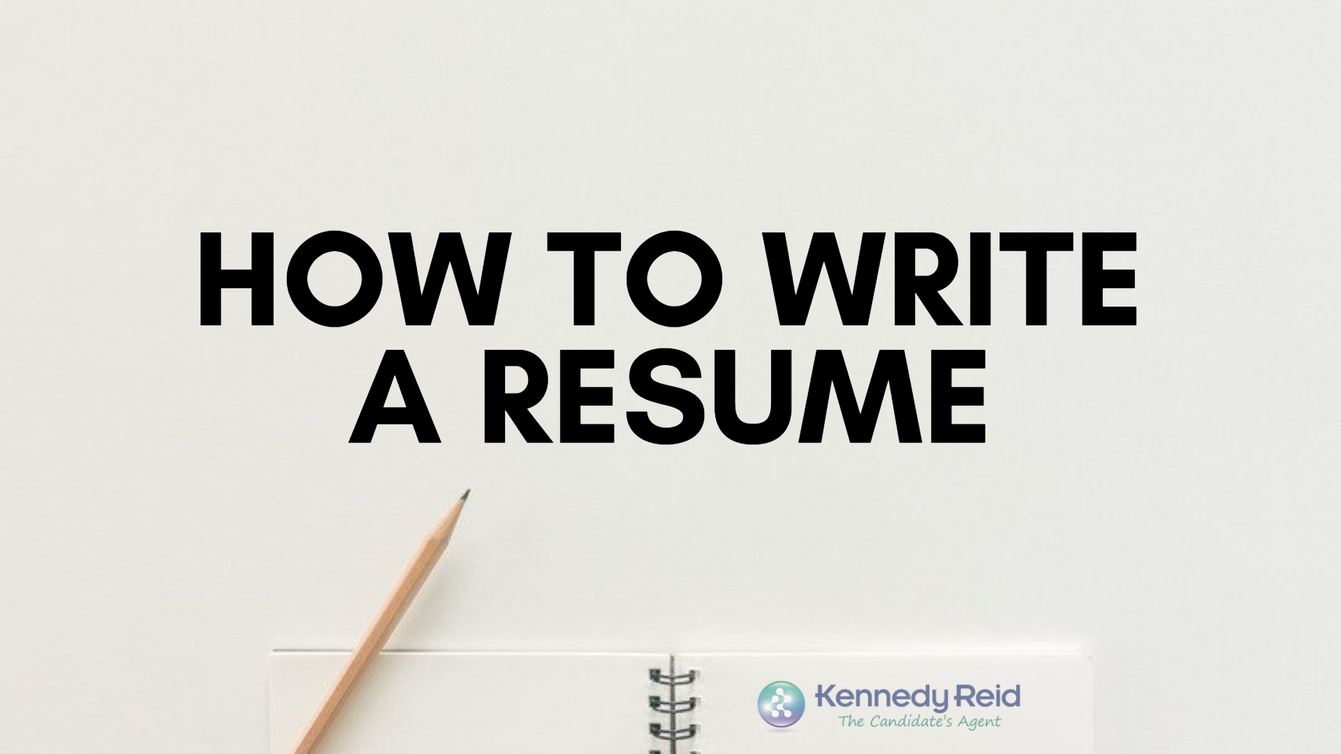 How to write a resume