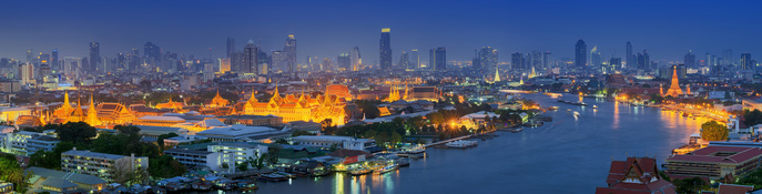Skyline of Thailand
