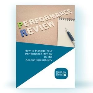 Hedley Scott E-Book: How to Manage Your Performance Review In The Accounting Industry