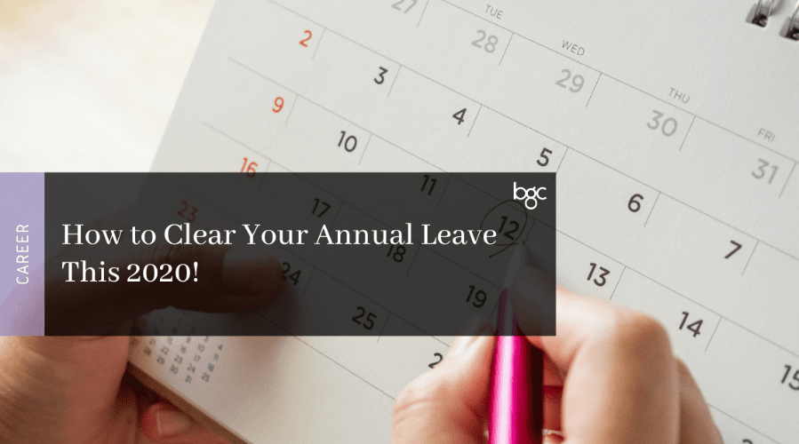 How to clear your annual leave in Singapore by 2020