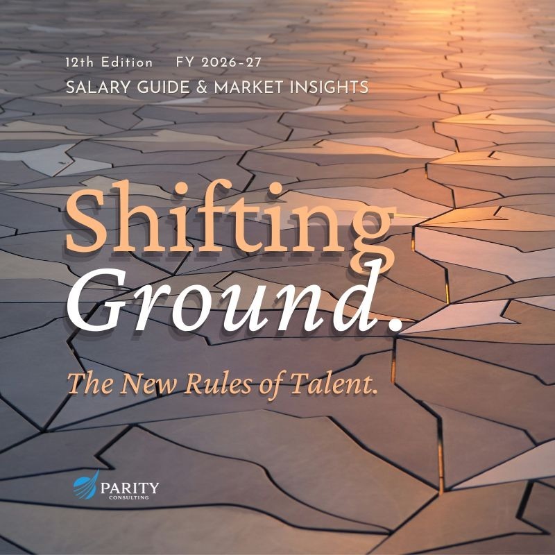 Salary Guide FY2026-27 | Parity Consulting
