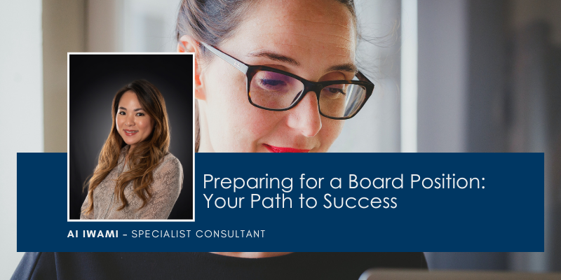 Preparing for a Board Position: Your Path to Success