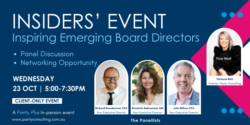 Event Header Emerging Board Directors