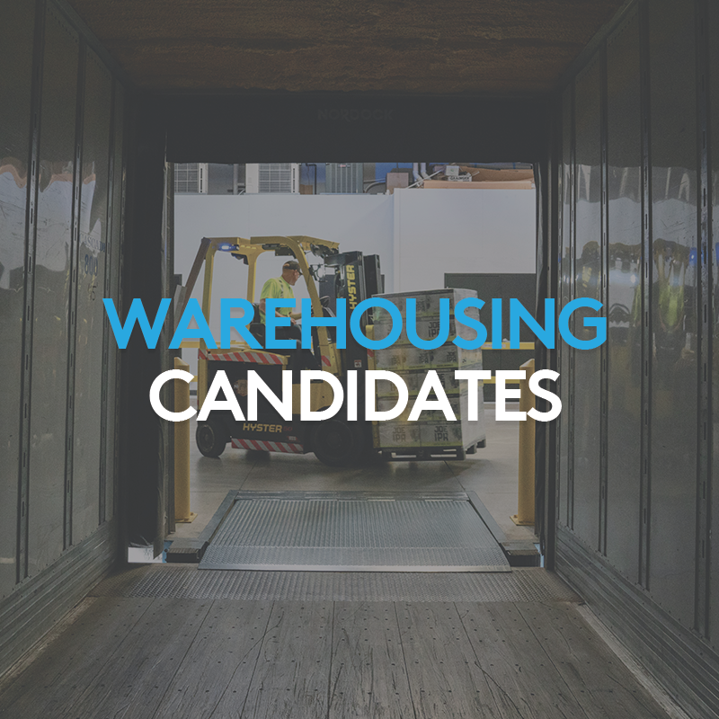 Warehousing Candidates