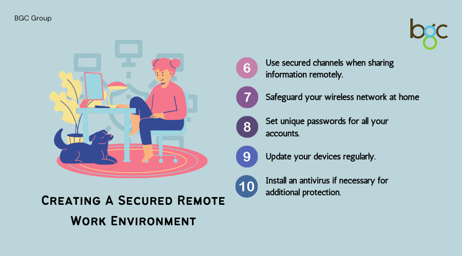 How to create a secure work from home environment