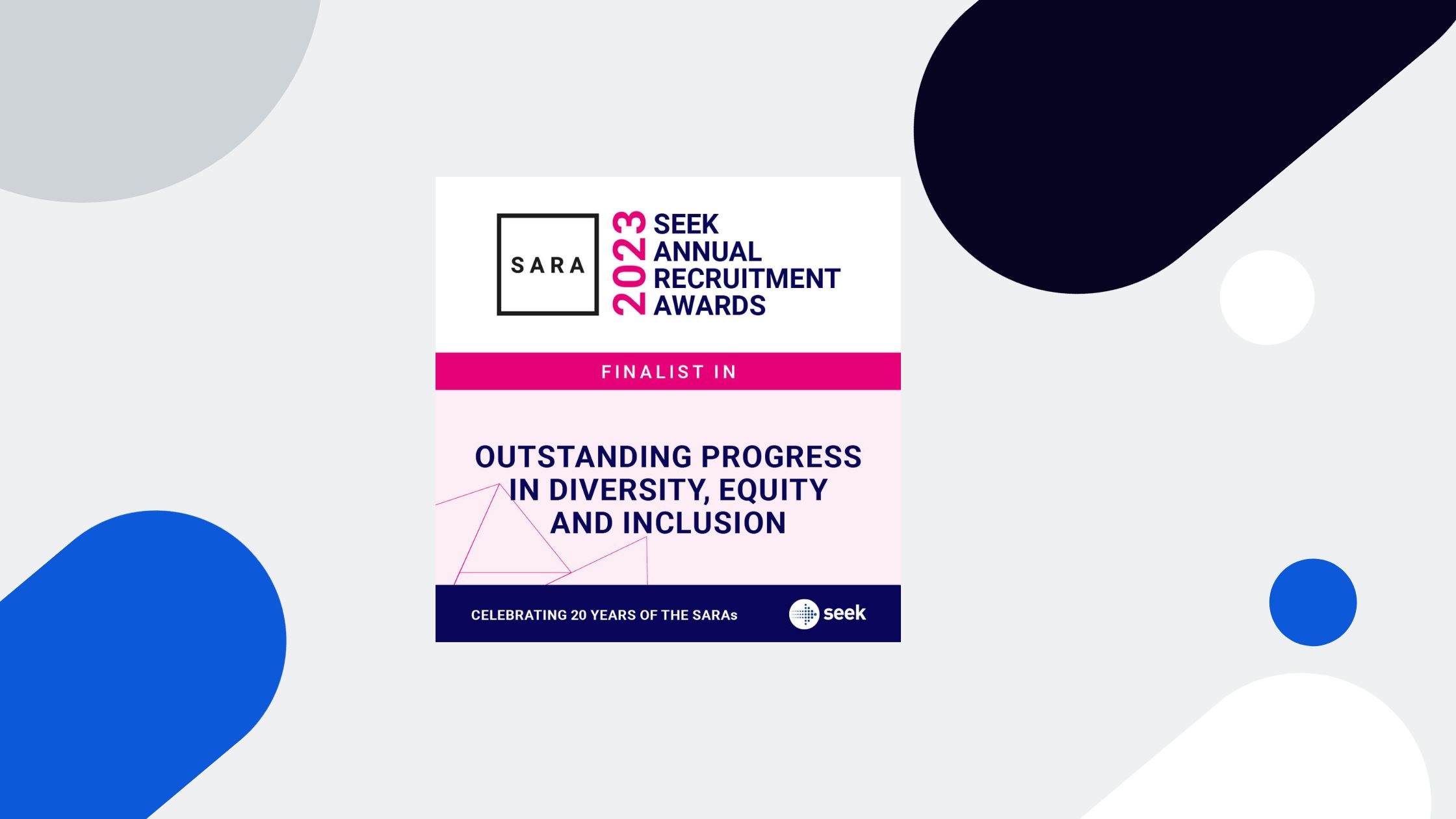 LSA named a finalist in the Seek Annual Recruitment Awards (SARAs) 