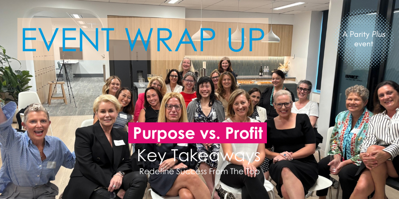 Purpose vs. Profit: Redefining Success at the Top - Key Takeaways