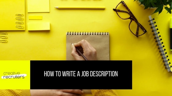 Write Job Description Vanessa Dolan