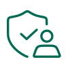 Icon for ethics and professionalism.