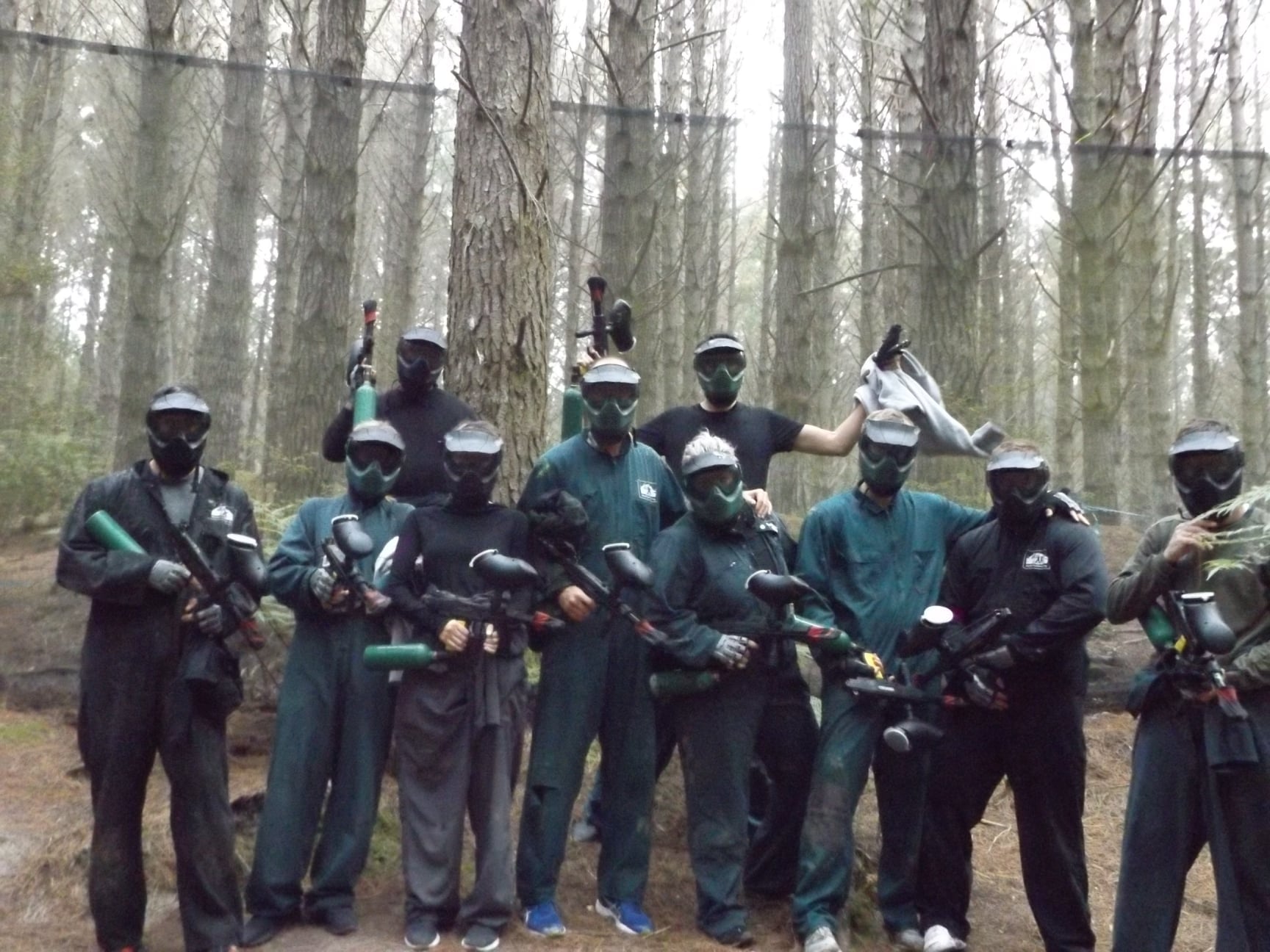 Paintballing