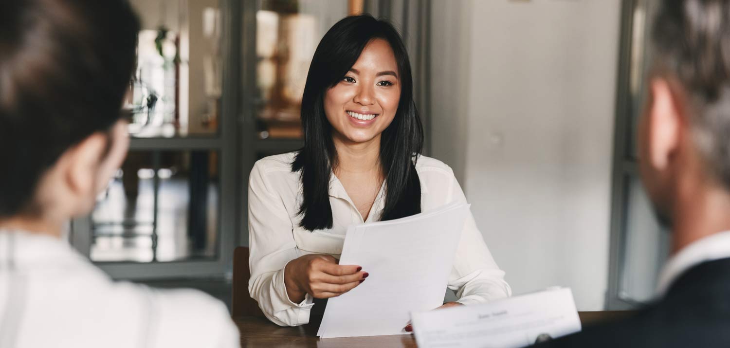 Job Interview Girl Employers