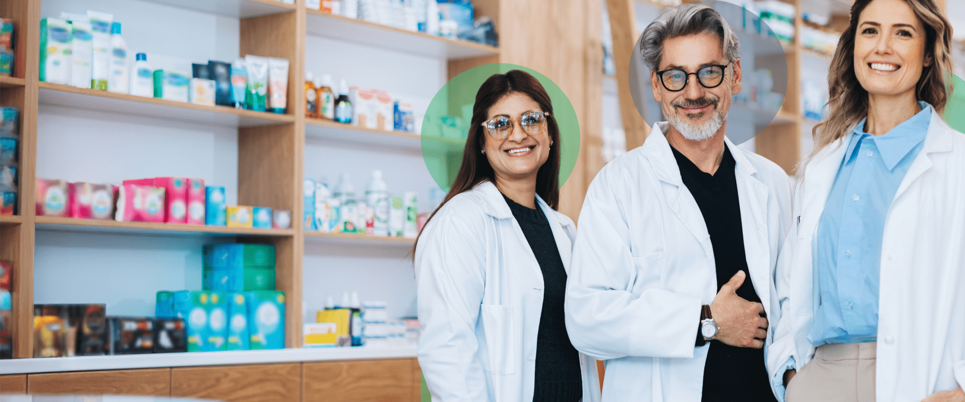 group of pharmacists 