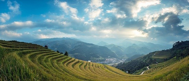 View of a valley