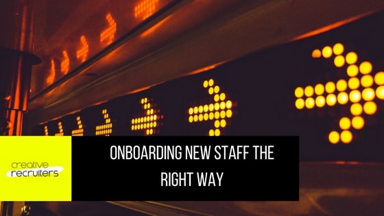 Onboarding New Staff