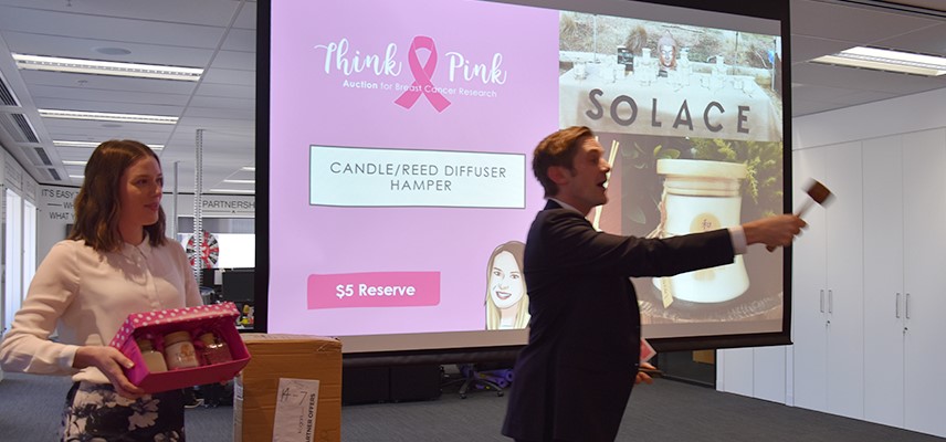 Aspect’s first-ever charity auction raises more than $1,600 for breast cancer research
