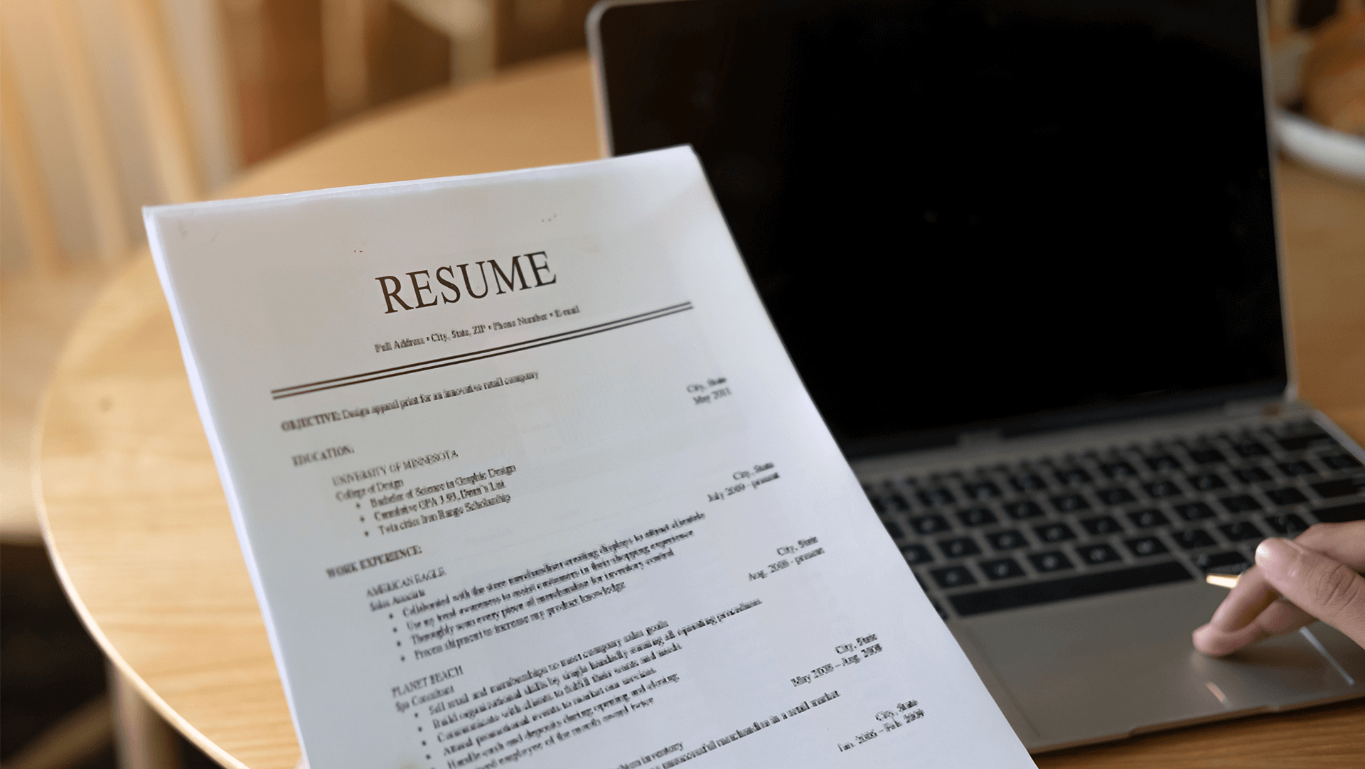 Using bullet points effectively in your resume