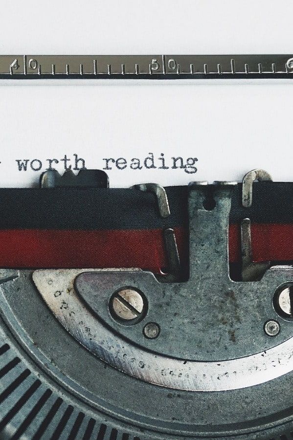 Typewriter Typing Words