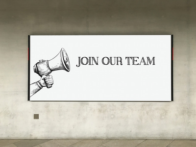 Join our team banner