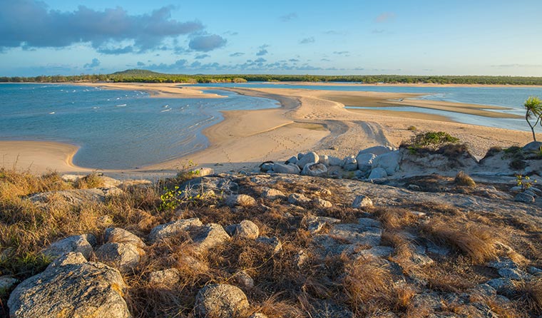 Nhulunbuy in the Northern Territory is where the road ends.