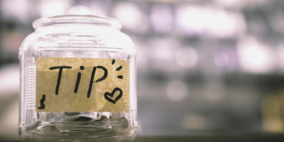 Tip jar