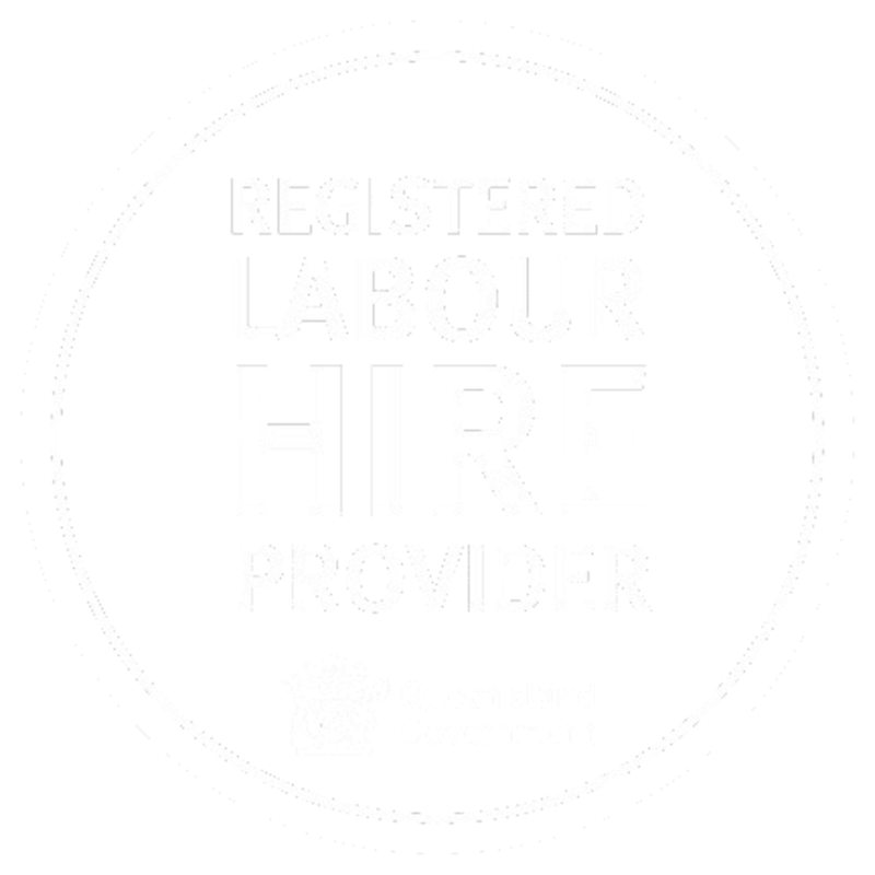 Stamp of a Registered Labour Hire Provider from the Queensland Government