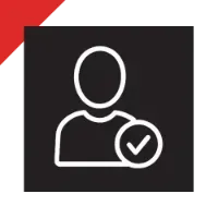 icon of person verified