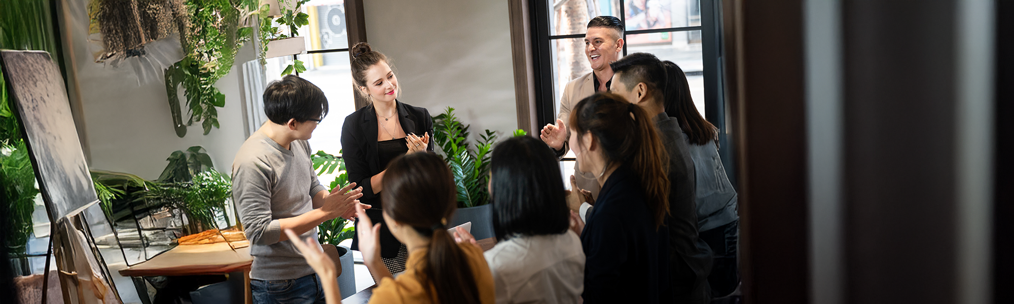 Corporate business team work and manager in a meeting room for conference, brainstroming and sharing