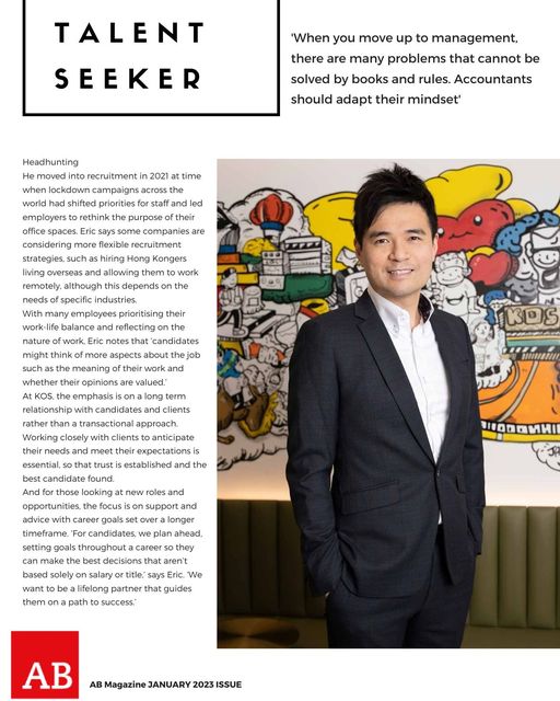 Kos Eric Ng Ab Magazine Talent Seeker Interview