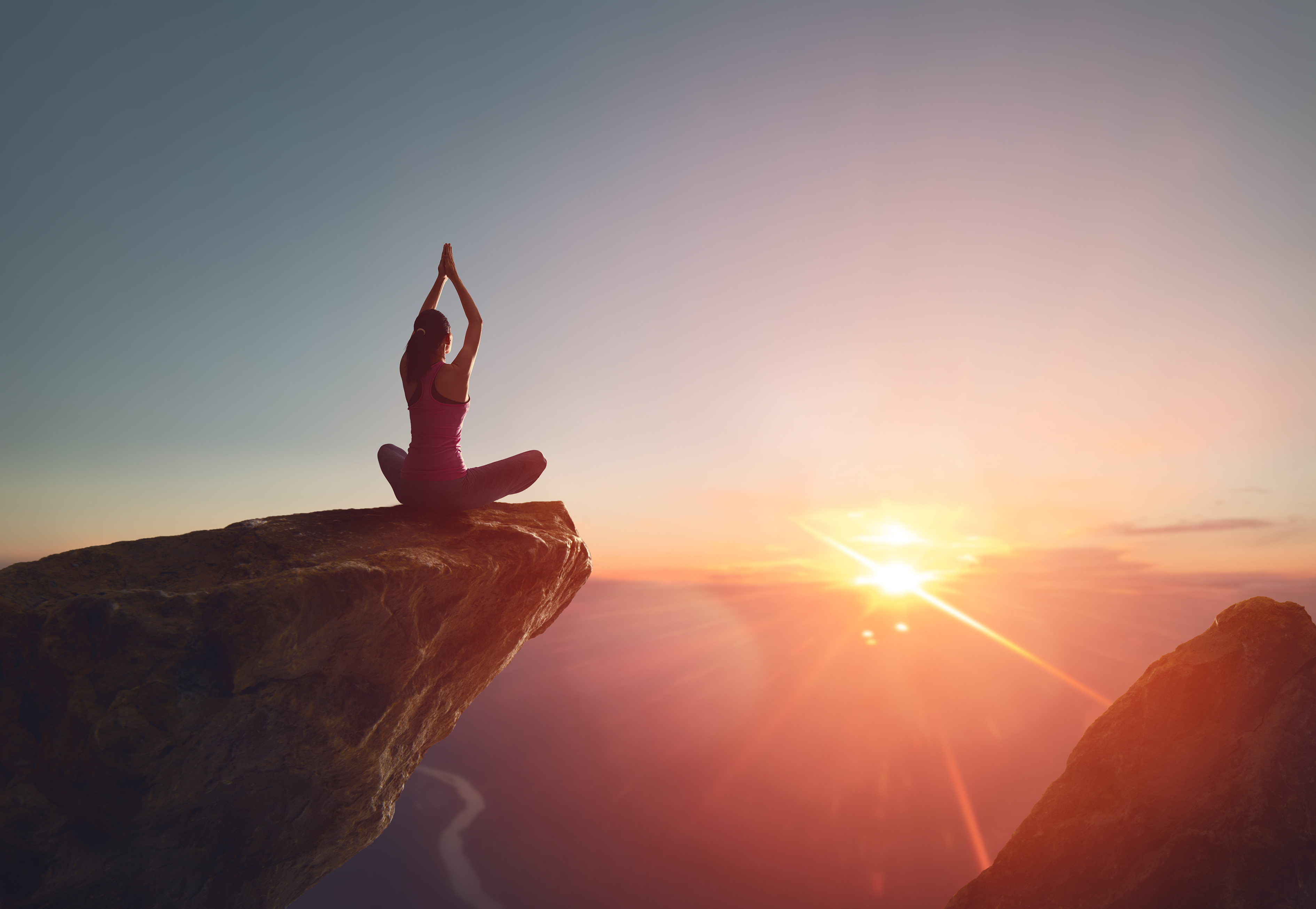 Woman Practices Yoga P6 Rfln7