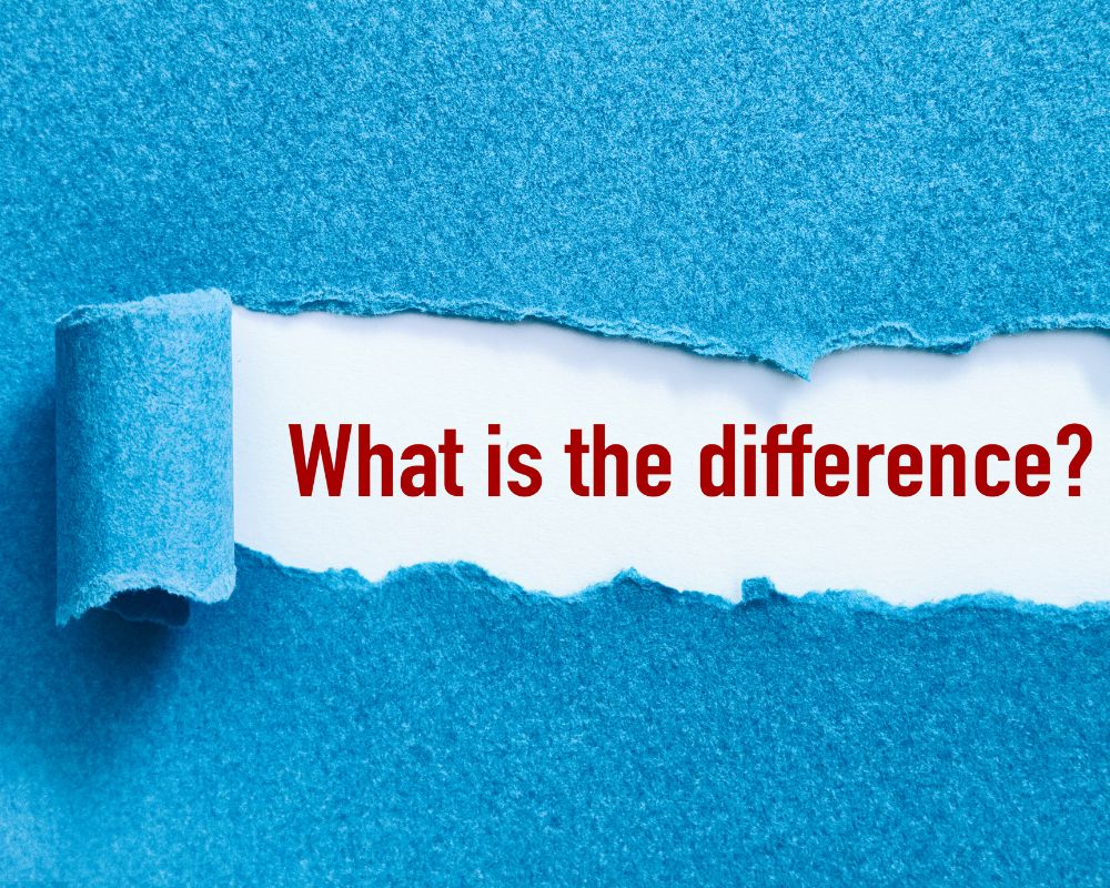 Revealing what is the difference