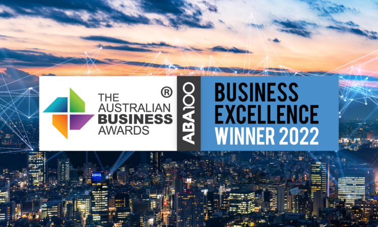 FinXL wins ABA100 Winner for Business Excellence in the Australian Business Awards 2022
