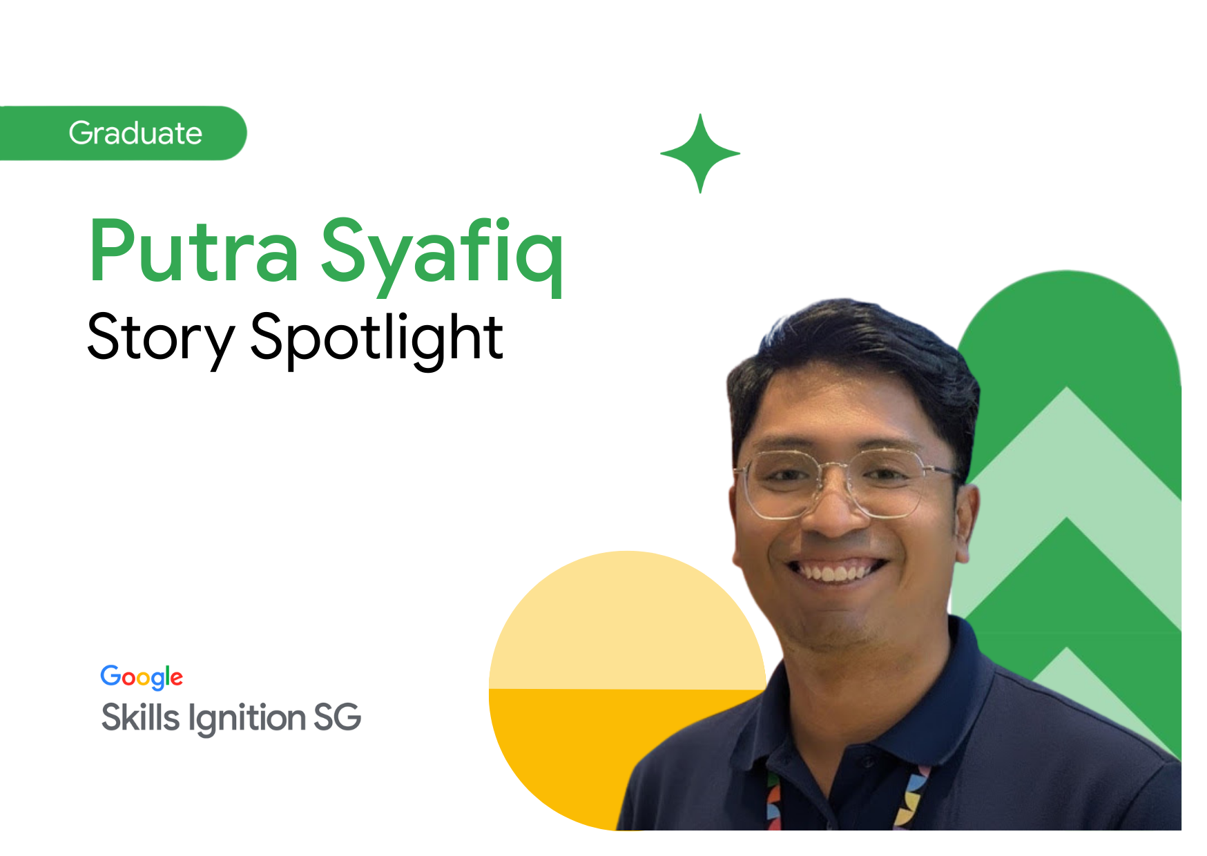Graduate Story Spotlight: Putra Syafiq, Professional Cloud Architect Graduate