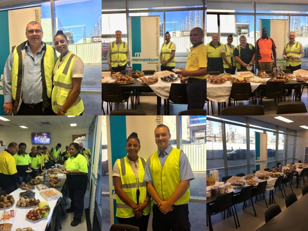 Morning Tea · Momentum Consulting