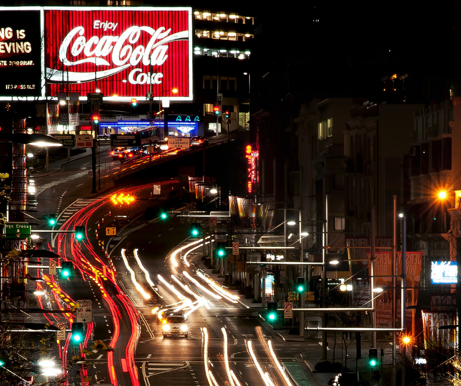 Kings Cross Sydney Evening Traffic