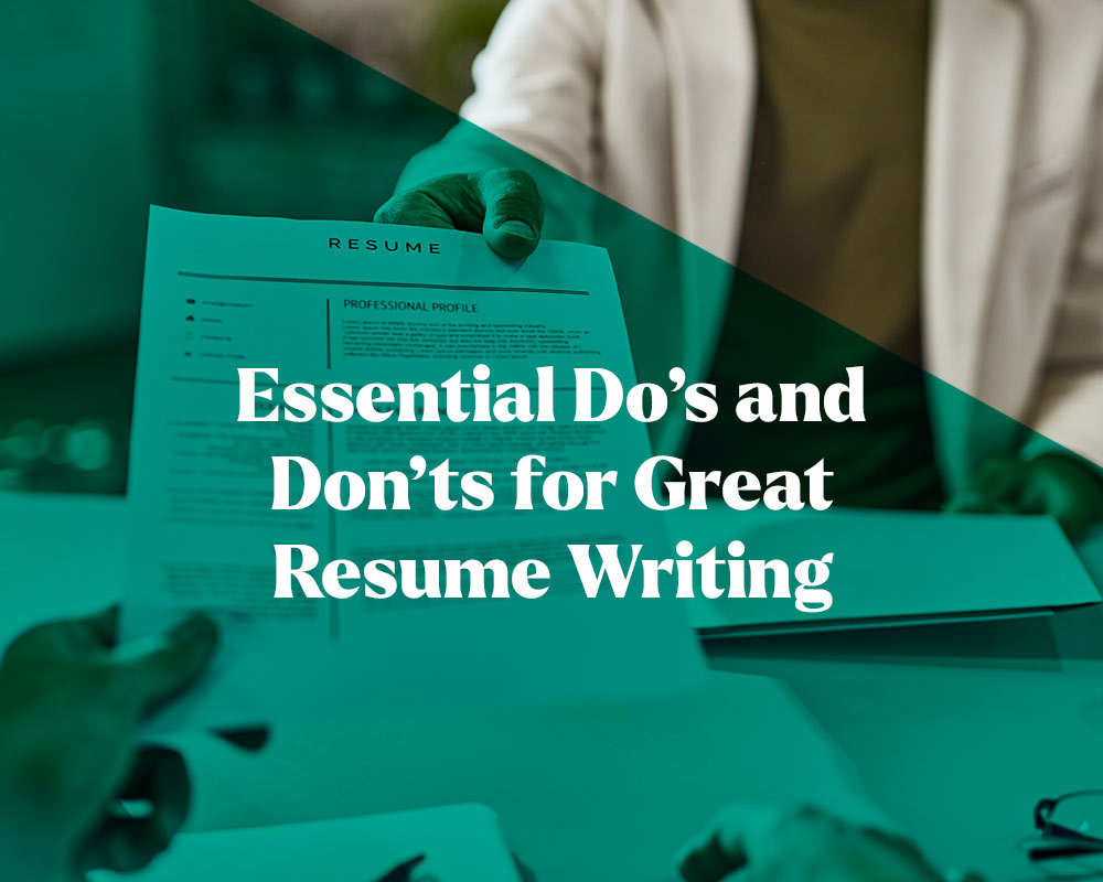 Dos And Donts Resume Blog Header