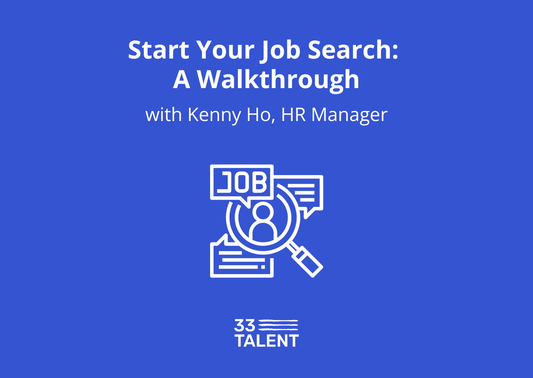 Video: Start Your Job Search: A Walkthrough