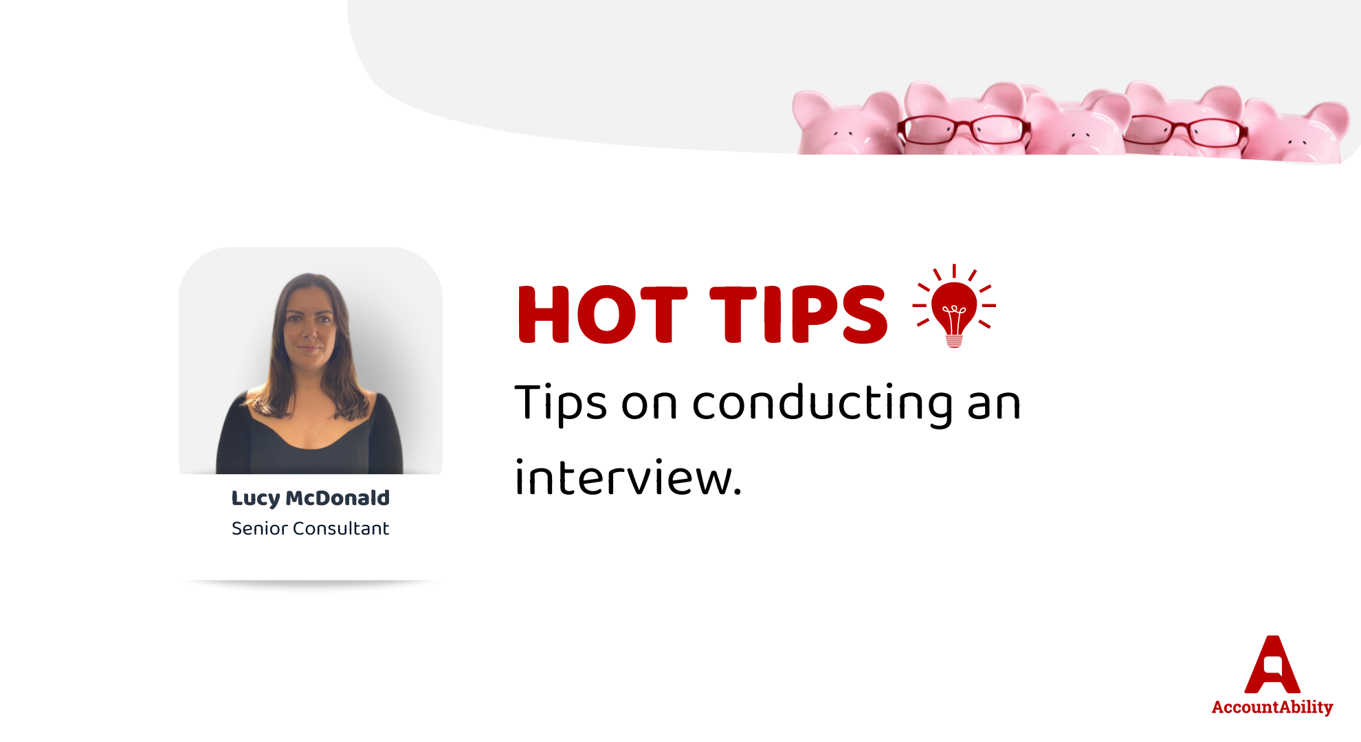 Tips on conducting an interview