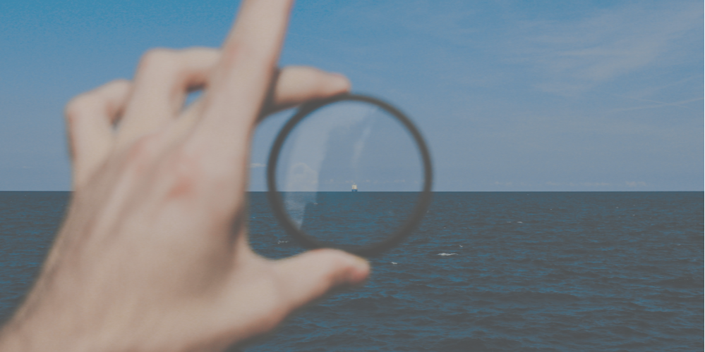 viewing something clearly