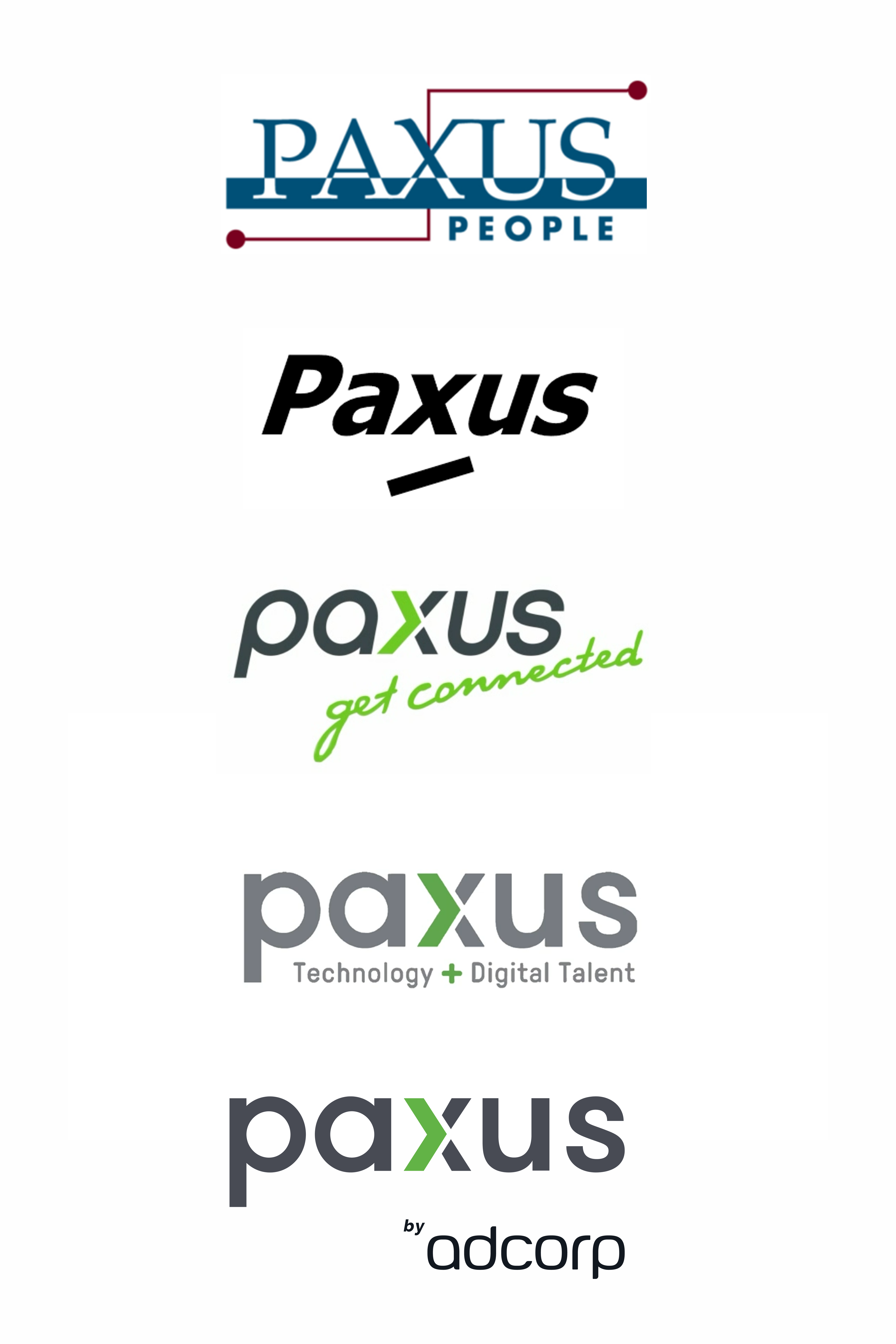 Paxus Branding Over The Years​