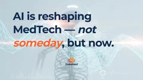 𝗔𝗜 𝗶𝘀 𝗿𝗲𝘀𝗵𝗮𝗽𝗶𝗻𝗴 𝗠𝗲𝗱𝗧𝗲𝗰𝗵 (𝗮𝗻𝗱 𝗺𝗼𝘀𝘁 𝗼𝗳 𝗺𝘆 𝗱𝗲𝘀𝗸 — 𝘆𝗼𝘂𝗿𝘀...